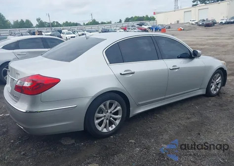 2013 Hyundai Genesis 3.8 из США, поврежденный, VIN KMHGC4DD7DU241977